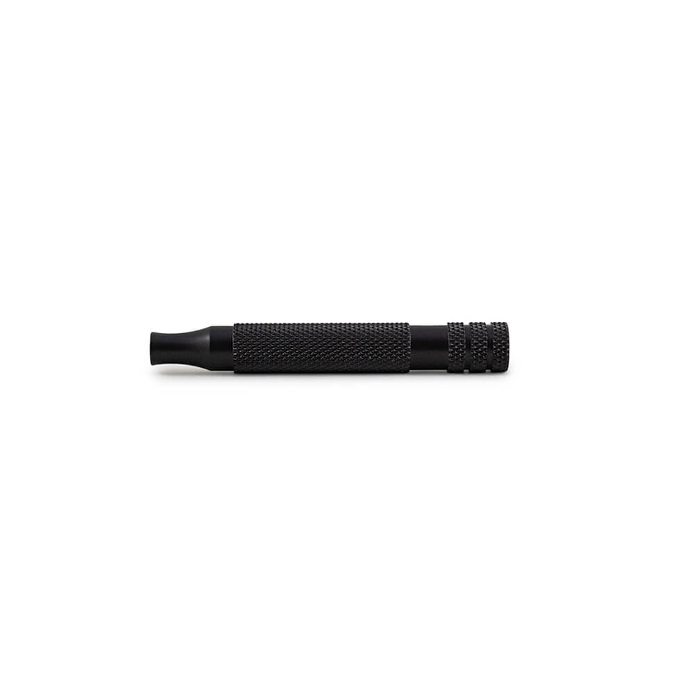 HANDLE ONLY) RazoRock Bulldog Handle - BLACK Cerakote Aluminum