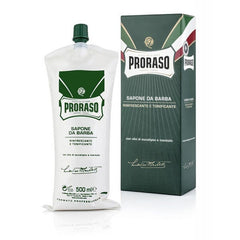 (Big Barber Tube) Proraso Shave Cream Menthol & Eucalyptus 500ml Tube-Proraso-ItalianBarber