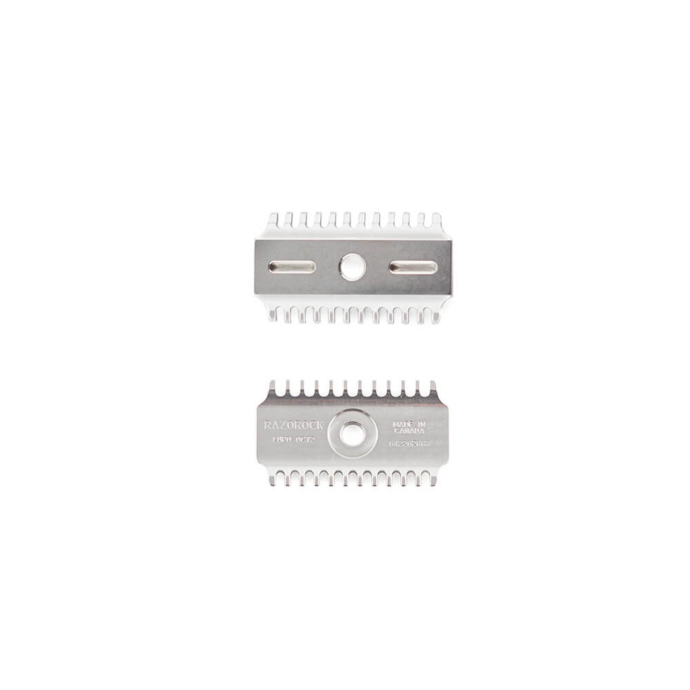 RazoRock Stainless Steel Lupo OPEN COMB 72 Base Plate – ItalianBarber
