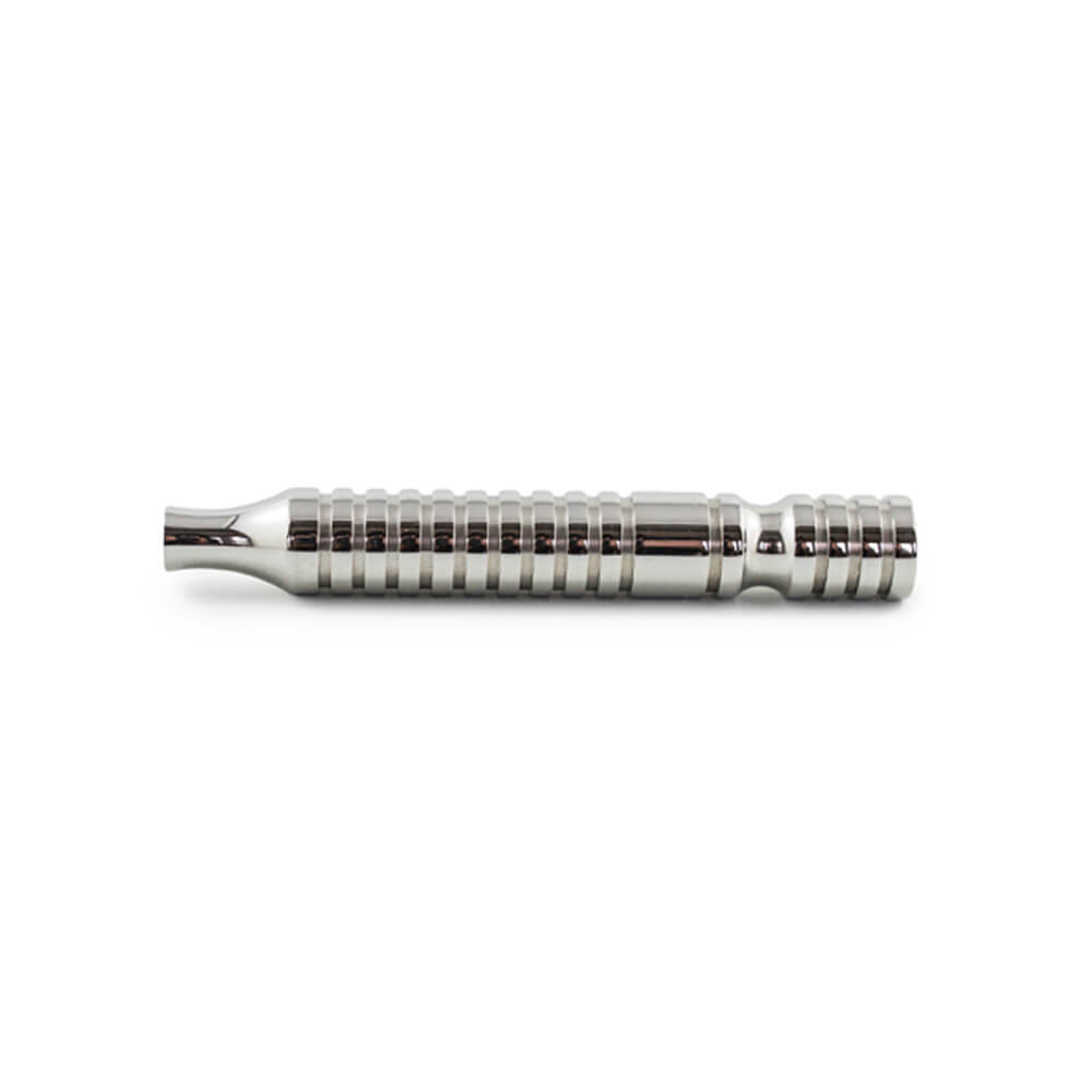 Handle Only) RazoRock One Piece HALO Handle - 316L Stainless Steel