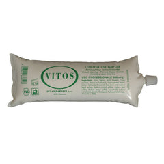 Vitos Classic Eucalyptus Mentolo Shave Cream Tube 500ml-Vitos - Susan Darnell-ItalianBarber