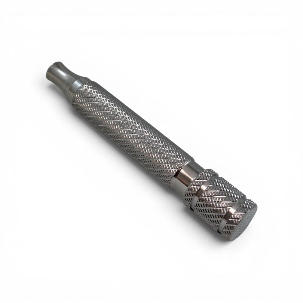 (HANDLE ONLY) RazoRock Barber Pole Handle - 316L Stainless Steel-RazoRock-ItalianBarber