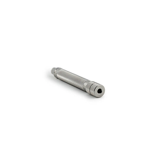 (HANDLE ONLY) RazoRock HOLLOW HD LONG (100mm) Handle - 316L Stainless Steel-RazoRock-ItalianBarber