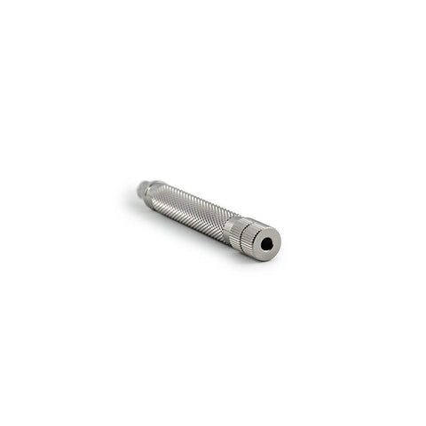(HANDLE ONLY) RazoRock HOLLOW HD LONG (100mm) Handle - 316L Stainless Steel-RazoRock-ItalianBarber