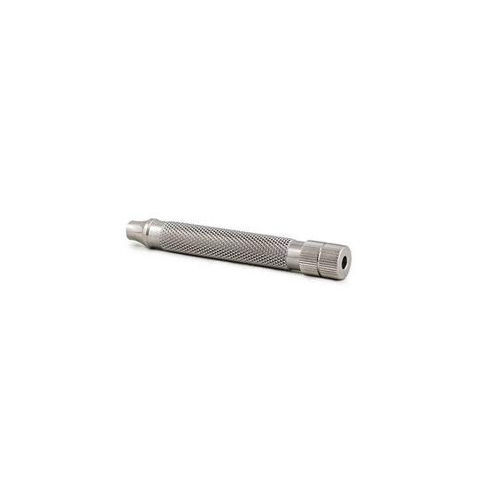 (HANDLE ONLY) RazoRock HOLLOW HD LONG (100mm) Handle - 316L Stainless Steel-RazoRock-ItalianBarber