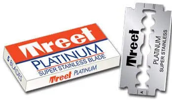 10 Treet Platinum Super Stainless DE Blades, 1 pack of 10-Treet-ItalianBarber