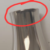 (Handle Only) RazoRock UFO Razor Handle - 316L Stainless Steel - Scratch & Dent (S&D)