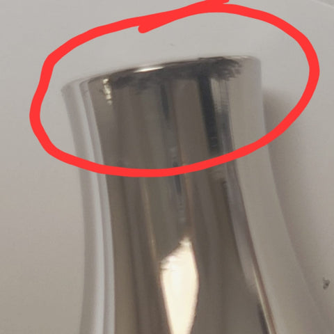 (Handle Only) RazoRock UFO Razor Handle - 316L Stainless Steel - Scratch & Dent (S&D)