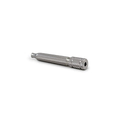 (HANDLE ONLY) RazoRock HOLLOW Barber Pole LONG (100mm) Handle - 316L Stainless Steel-RazoRock-ItalianBarber