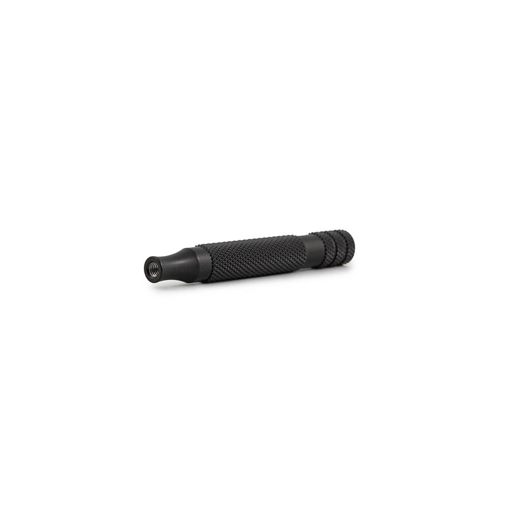 Bulldog Razor Handle (HANDLE ONLY) RazoRock Bulldog Handle - BLACK Cerakote Aluminum ...