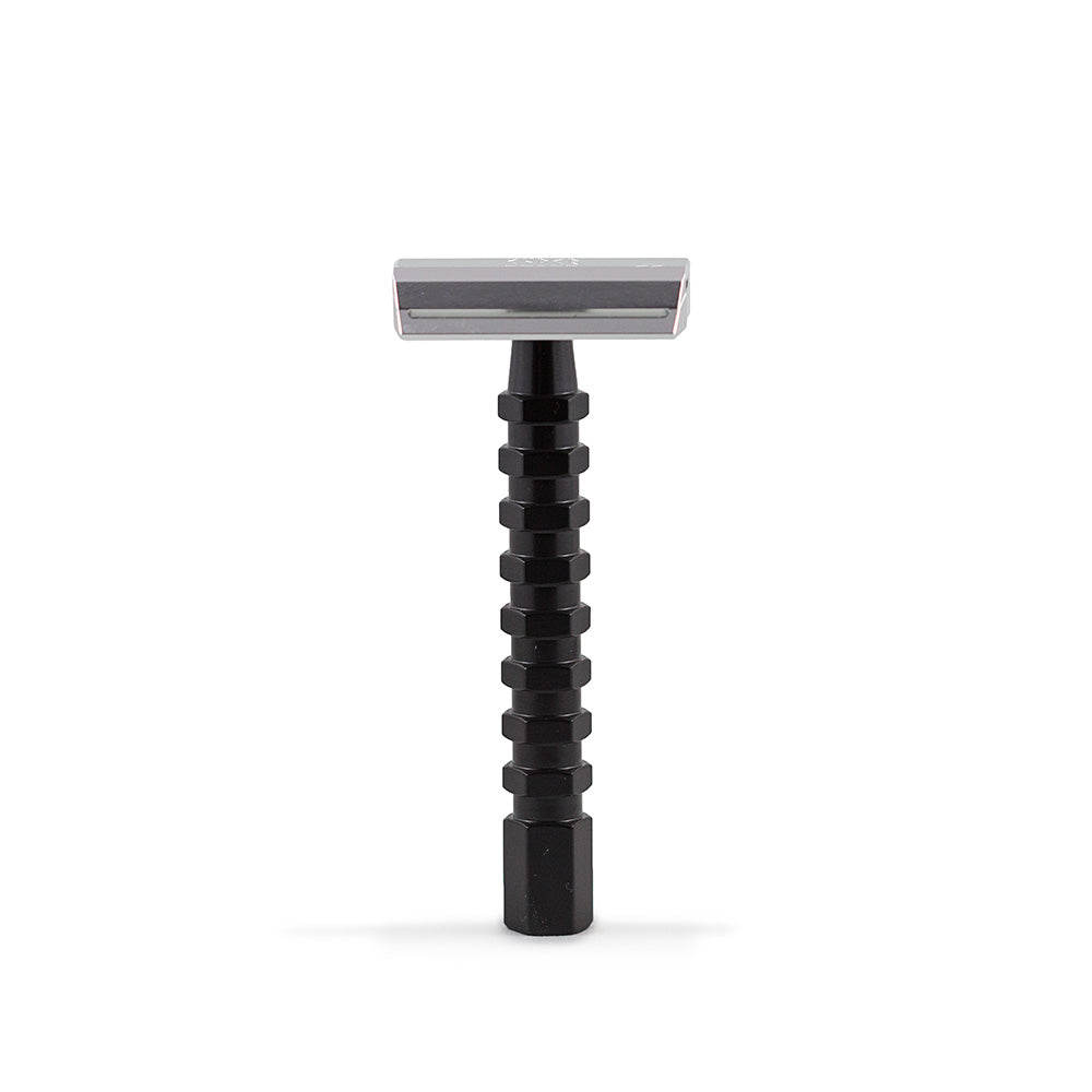 RazoRock Cyber Double Edge Aluminum Safety Razor - MEDIUM