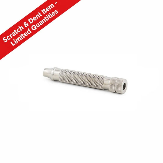 (HANDLE ONLY) RazoRock HOLLOW HD Handle - 316L Stainless Steel - Scratch & Dent (S&D)