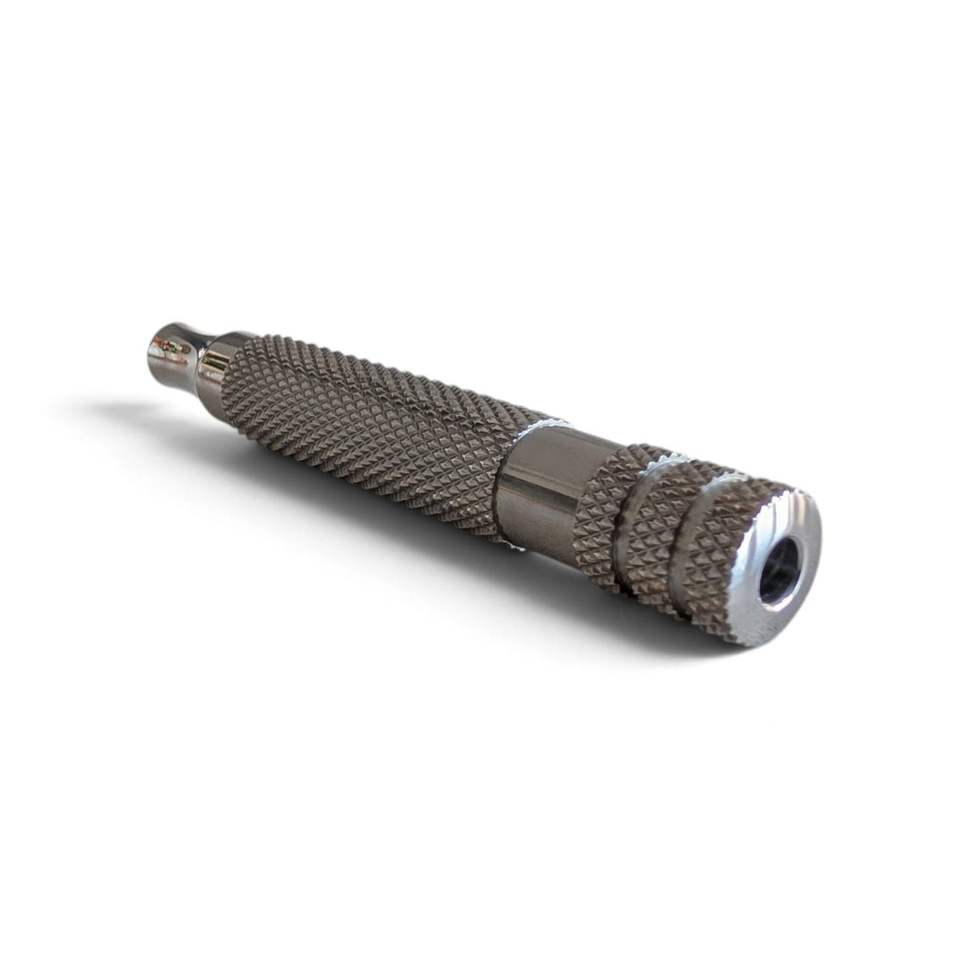 (HANDLE ONLY) RazoRock HOLLOW Bulldog Handle - 316L Stainless Steel
