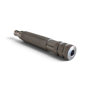 (HANDLE ONLY) RazoRock HOLLOW Bulldog Handle - 316L Stainless Steel-RazoRock-ItalianBarber