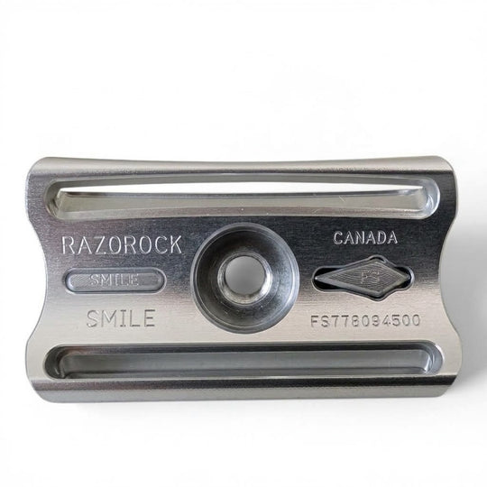RazoRock SMILE Head & Body DE Aluminum Safety Razor - PARTS-RazoRock-ItalianBarber