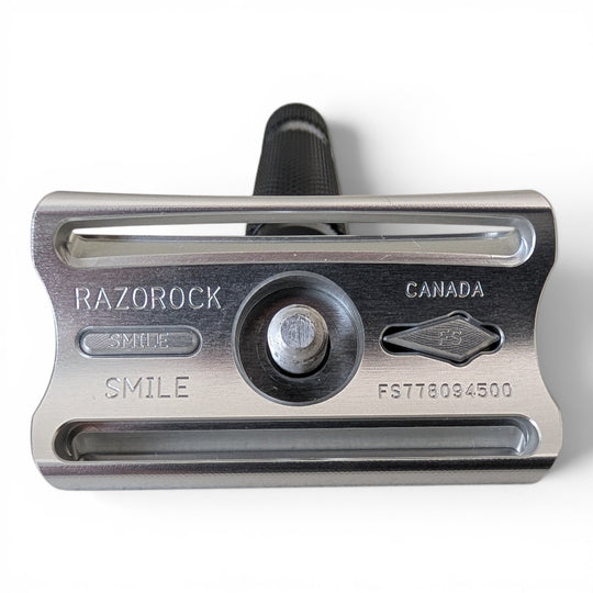 RazoRock SMILE Head & Body Double Edge Aluminum Safety Razor-RazoRock-ItalianBarber