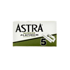 50 Astra Superior Platinum DE Blade, 10 packs of 5 (50 blades)-Astra Blades-ItalianBarber