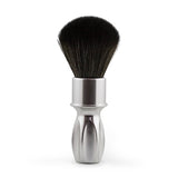 (SPECIAL EDITION) RazoRock 400 Synthetic Shaving Brush - Silver Handle With NOIR Plissoft-RazoRock-ItalianBarber