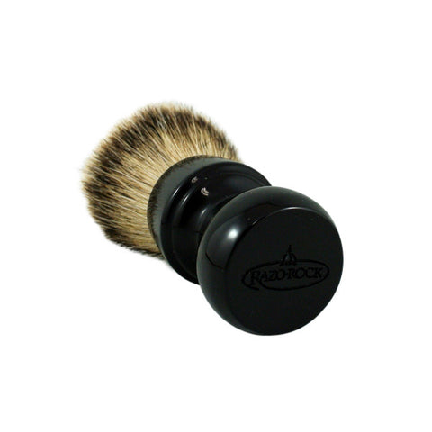 RazoRock Chubby Extra Silvertip Badger Shaving Brush - Black Handle 506-RazoRock-ItalianBarber