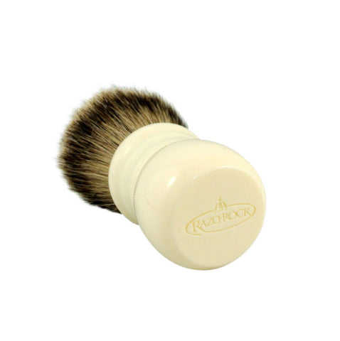 RazoRock Chubby Extra Silvertip Badger Shaving Brush - Ivory Handle 505-RazoRock-ItalianBarber