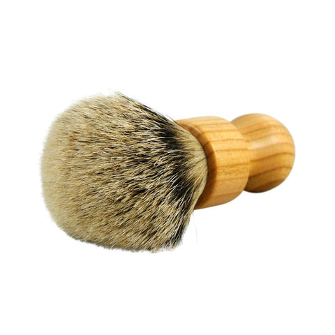 RazoRock Chubby Extra Silvertip Badger Shaving Brush - Cherry Wood 506 Handle (506CK)-RazoRock-ItalianBarber