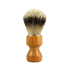 RazoRock Chubby Extra Silvertip Badger Shaving Brush - Cherry Wood 506 Handle (506CKnic)-RazoRock-ItalianBarber