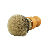 RazoRock Chubby Extra Silvertip Badger Shaving Brush - Cherry Wood 506 Handle (506CKnic)-RazoRock-ItalianBarber