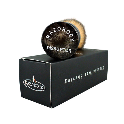 RazoRock FAUX HORN Plissoft Disruptor - Synthetic Shaving Brush-RazoRock-ItalianBarber