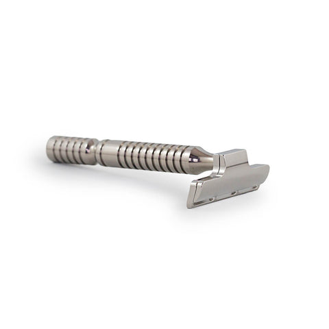 RazoRock Stainless Steel HAWK "A" Single-Edge Razor - v3-RazoRock-ItalianBarber