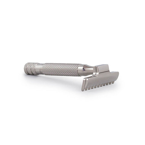 RazoRock Stainless Steel HAWK "OC" Single-Edge Razor - v3-RazoRock-ItalianBarber