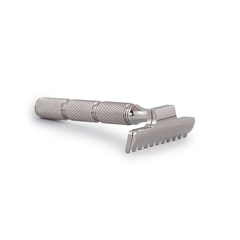 RazoRock Stainless Steel HAWK "OC" Single-Edge Razor - v3-RazoRock-ItalianBarber