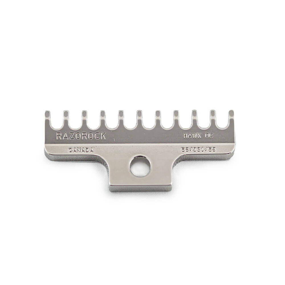RazoRock Stainless Steel HAWK "OC" Single-Edge Razor - v3-RazoRock-ItalianBarber