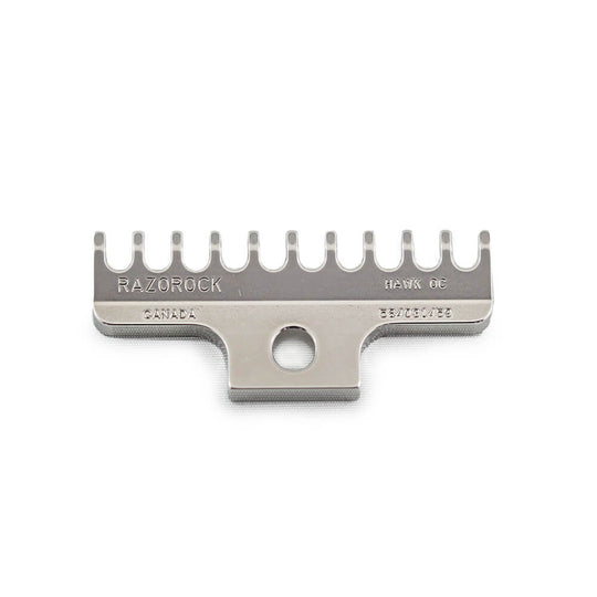 RazoRock Stainless Steel HAWK "OC" Single-Edge Razor - v3-RazoRock-ItalianBarber