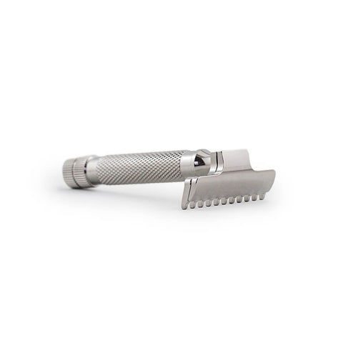 RazoRock Stainless Steel HAWK "OC" Single-Edge Razor - v3-RazoRock-ItalianBarber