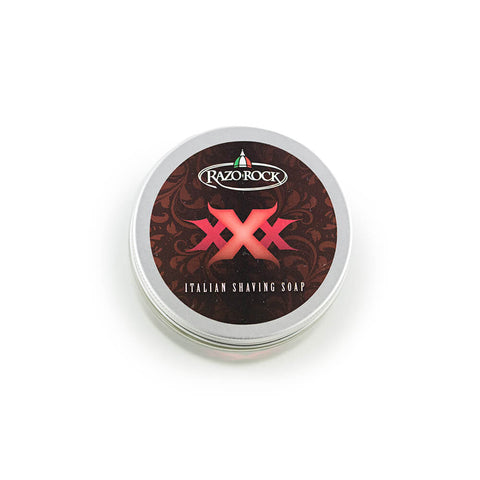 RazoRock XXX Italian Shaving Soap - Glass Jar SPECIAL EDITION-RazoRock-ItalianBarber