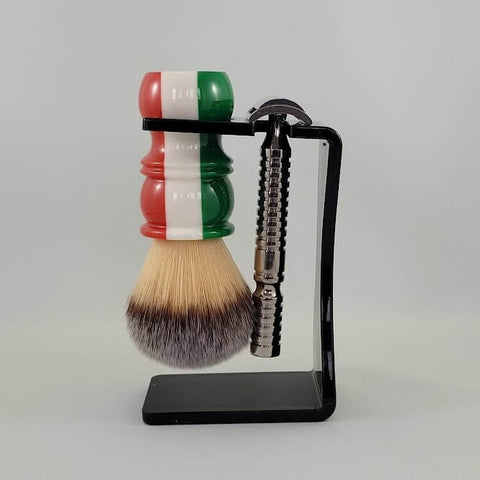 RazoRock Universal Shaving Brush & Razor Stand (Choice of Black or Ivory)-RazoRock-ItalianBarber