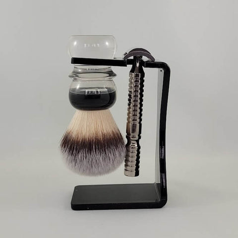 RazoRock Universal Shaving Brush & Razor Stand (Choice of Black or Ivory)-RazoRock-ItalianBarber