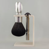 RazoRock Universal Shaving Brush & Razor Stand (Choice of Black or Ivory)-RazoRock-ItalianBarber