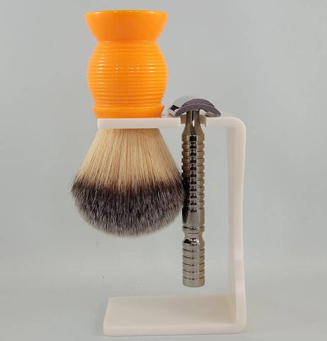 RazoRock Universal Shaving Brush & Razor Stand (Choice of Black or Ivory)-RazoRock-ItalianBarber