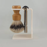 RazoRock Universal Shaving Brush & Razor Stand (Choice of Black or Ivory)-RazoRock-ItalianBarber