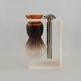 RazoRock Universal Shaving Brush & Razor Stand (Choice of Black or Ivory)-RazoRock-ItalianBarber