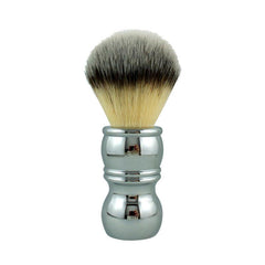 (Chrome) RazoRock Chrome Silvertip Plissoft Synthetic Shaving Brush-RazoRock-ItalianBarber