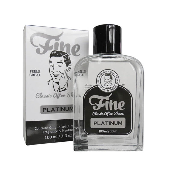 Fine Platinum Aftershave Splash-Fine Accoutrements-ItalianBarber