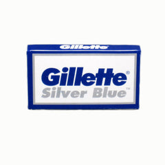 5 Gillette Silver Blue DE Blades, 1 packs of 5 blades-Gillette-ItalianBarber