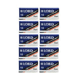 100 Lord Super Stainless DE Blade, 10 packs of 10 (100 blades)-Lord-ItalianBarber
