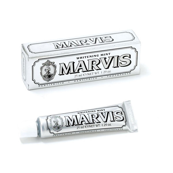 Marvis Toothpaste - Whitening Mint 25 ml Travel Size-Marvis-ItalianBarber