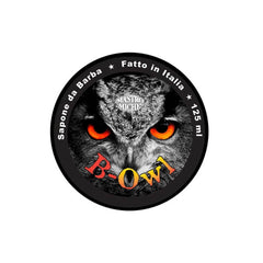 Mastro Michè Traditional Artisan Shaving Cream Soap -B-Owl-Mastro Miche-ItalianBarber