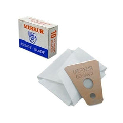 Merkur Moustache and Brow Blades, 1 pack of 10 (10 blades)-Merkur-ItalianBarber