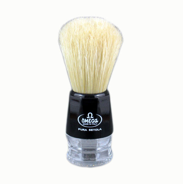 Omega 10019 - 100% Boar Bristle Shaving Brush-Omega-ItalianBarber