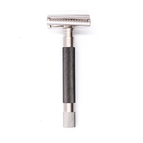 Parker 55SL-GR Semi Slant Safety Razor - Graphite-Parker-ItalianBarber